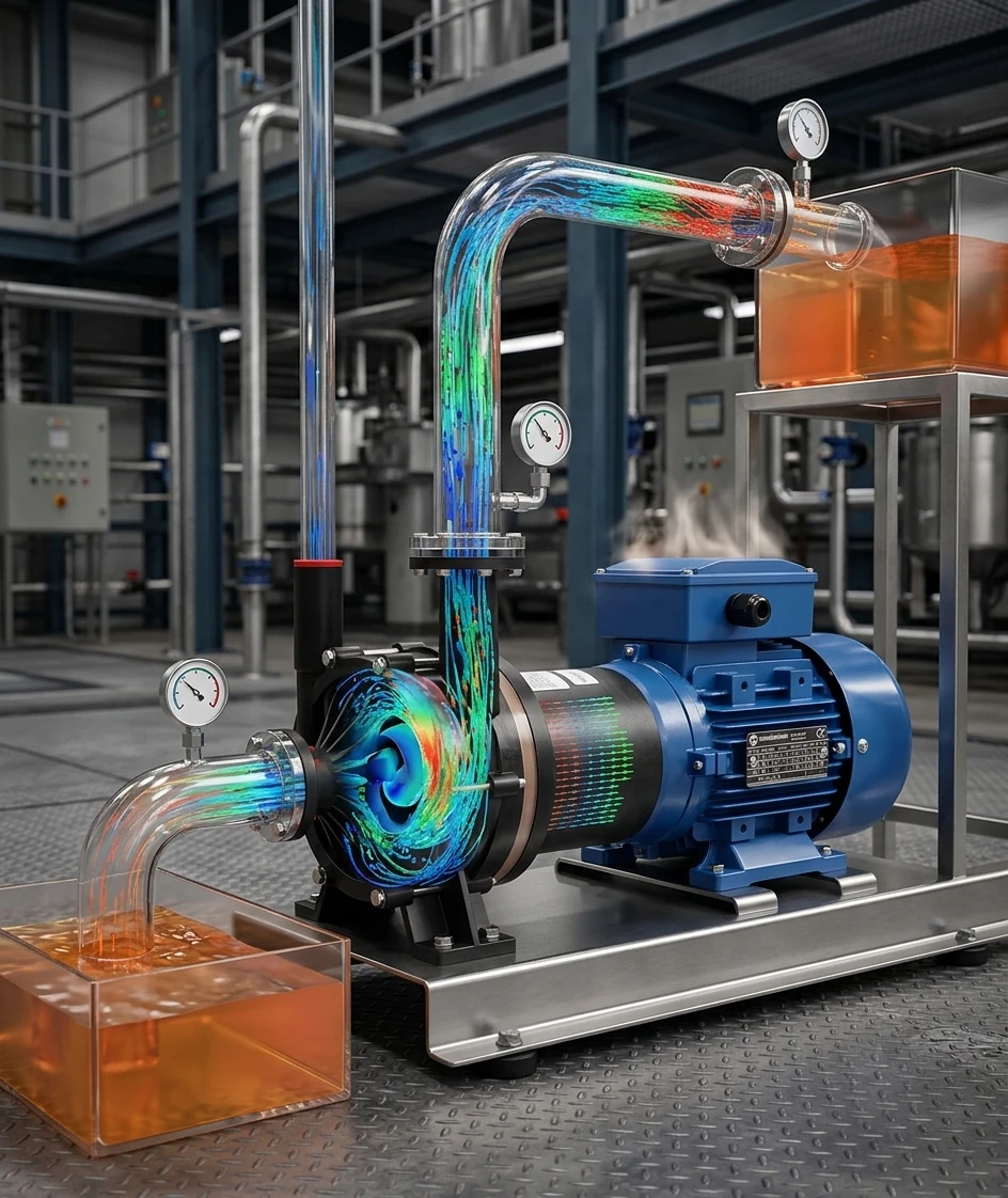 Plastpumper med magnetkobling Plastpumper med magnetkobling