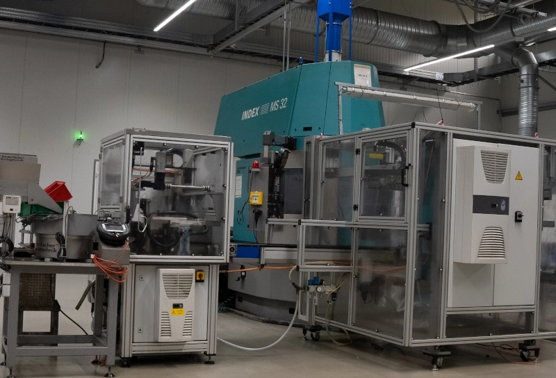 Pezzi fresati e torniti - Produzione